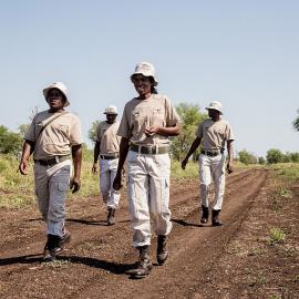 Mangalane village police - Photo by WWF-SA Nick Aldridge