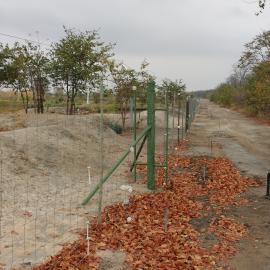 New Park fence constructed by IFAW at Chikolongo