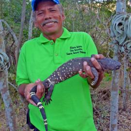Gilberto Salazar, Heloderma Natural Reserve & Zootropic forest guard