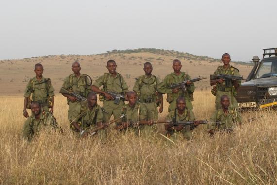 Northern Rangelands Trust rapid response team: 6 uniformed and armed men ready for action