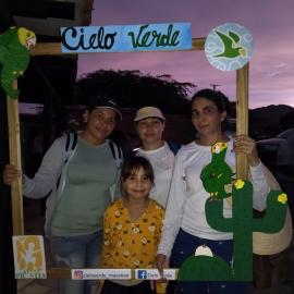 Macanao women in a Green Sky campaign’s activity. Photo by Félix Moya