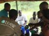 Community meeting at Chikolongo. Credit: Imani